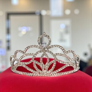 Jázmin alkalmi diadém tiara hajdísz