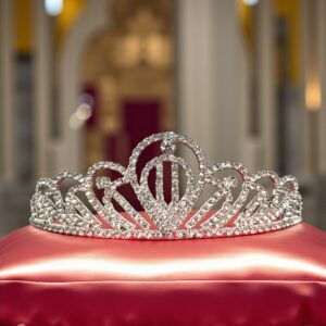 Elsa alkalmi diadém tiara hajdísz