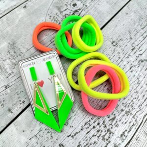Ivett neon színű hajgumi