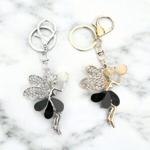 Amarilla tündér arany színű csodaszép kulcstartó