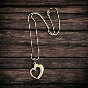 Kara arany színű xuping nyaklánc medállal