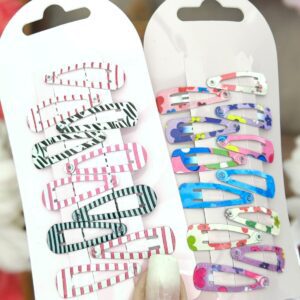 Lili virág mintás hajcsat