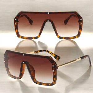 Mex kocka leopárd mintás napszemüveg