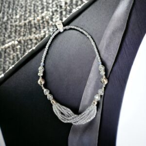 Timi kék színű bizsu nyaklánc