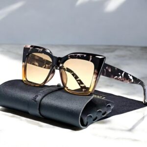 Linett felül leopárd mintás napszemüveg