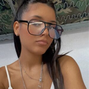 Donna fekete divat szemüveg