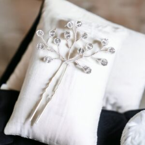 Benita alkalmi kristály köves beszúrható esküvői hajtű