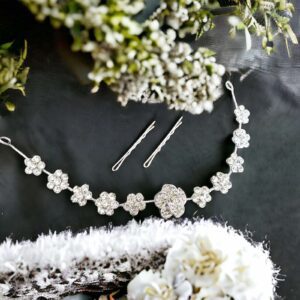 July alkalmi menyasszonyi esküvői hajdísz