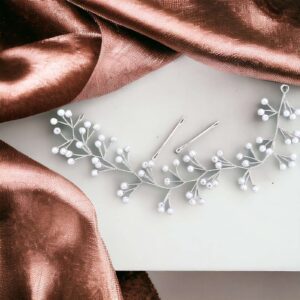 Kitti alkalmi menyasszonyi esküvői hajdísz