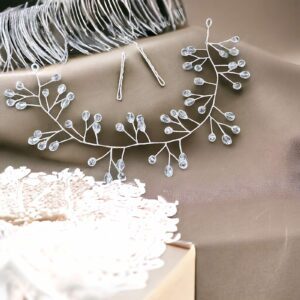 Linett alkalmi menyasszonyi esküvői hajdísz