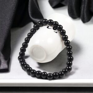 Pearl fekete színű bizsu gyöngy karkötő