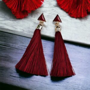 Anna BORDÓ rojtos bizsu fülbevaló