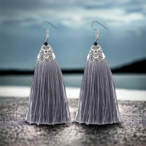 Ella SZÜRKE rojtos bizsu fülbevaló