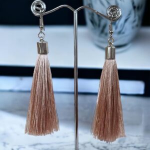 Mira barna rojtos bizsu fülbevaló