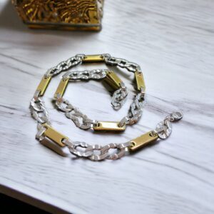 Rex nemesacél ezüst színű férfi nyaklánc