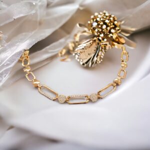 Ada rosegold színű xuping karkötő