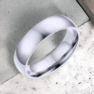 Rekka ezüst színű nemesacél páros gyűrű