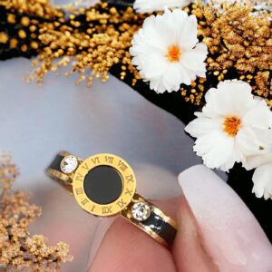 Ditta arany színű nemesacél gyűrű