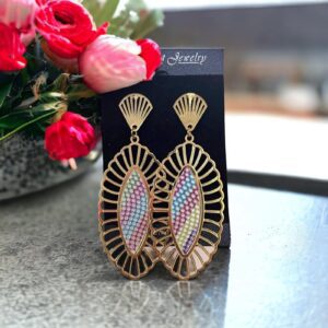 Lori arany színű nemesacél fülbevaló