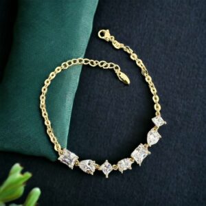 Emily arany színű xuping karkötő