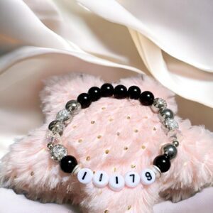 Grabovoj fekete hematit 11179 balesetmentes utazás ásvány karkötő