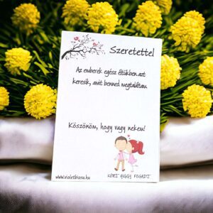 SZERELMEMNEK AJÁNDÉKKÍSÉRŐ
