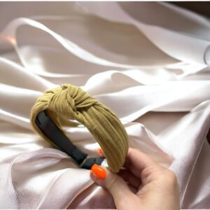 Nóra barna színű hajpánt