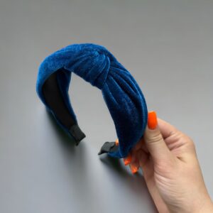 Nora királykék színű hajpánt