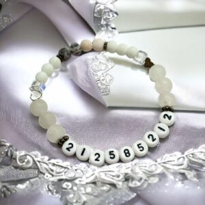 Grabovoj RÓZSAKVARC 212585212 siker a tanulásban ásvány karkötő