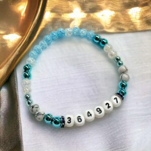 Grabovoj kék Hematit 364927 fogyást segítő ásvány karkötő