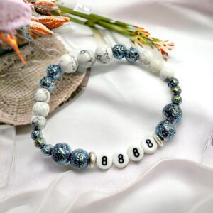 Grabovoj vulkáni tufa 8888 isteni védelem ásvány karkötő