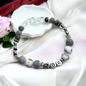 Grabovoj hematit 706 megbocsátás, elengedés ásvány karkötő