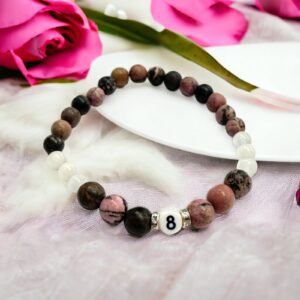 Grabovoj holdkő 8 hála ásvány karkötő