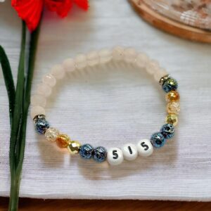 Grabovoj rózsakvarc 515 szerelem bevonzása ásvány karkötő