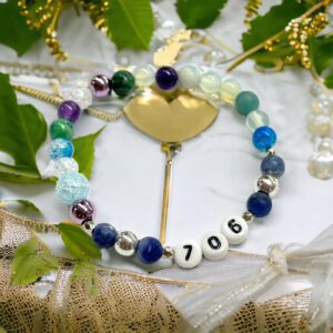 Grabovoj hematit 706 megbocsátás, elengedés ásvány karkötő