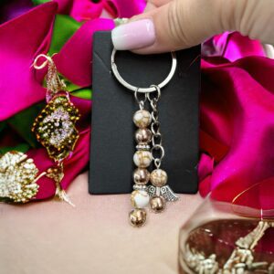 Angel hematit ásvány kulcstartó