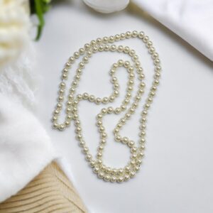 Pearl ekrü színű gyöngyös nyaklánc