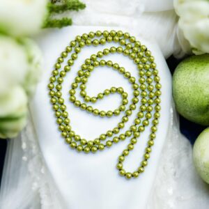 Pearl zöld színű gyöngyös nyaklánc