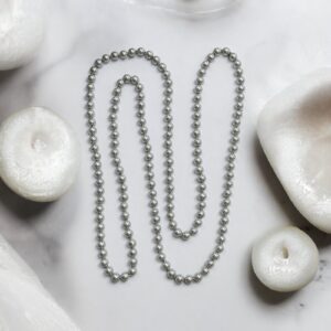 Pearl szürke színű gyöngyös nyaklánc