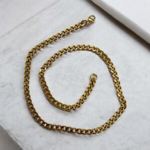 Eliot arany színű nemesacél nyaklánc