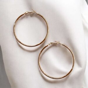 Kamilla rosegold színű xuping karika fülbevaló