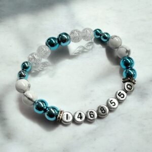 Grabovoj HEMATIT 1468550 beteg fog, gyulladás ásvány karkötő