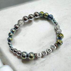 Grabovoj hematit 4989 mély alvás ásvány karkötő