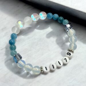 Grabovoj holdkő 11179 balesetmentes utazás ásvány karkötő