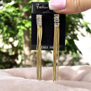 Anna arany színű bizsu fülbevaló