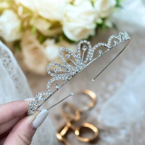 Kitti alkalmi diadém tiara hajdísz