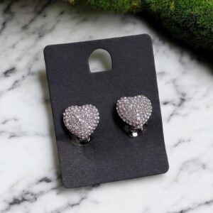 Heart köves bizsu KLIPSZ