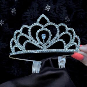 Kendra alkalmi diadém tiara hajdísz