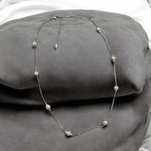 Eszter ezüst színű xuping nyaklánc