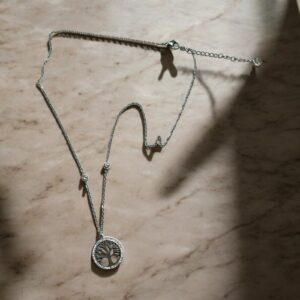 Életfa ezüst színű xuping nyaklánc